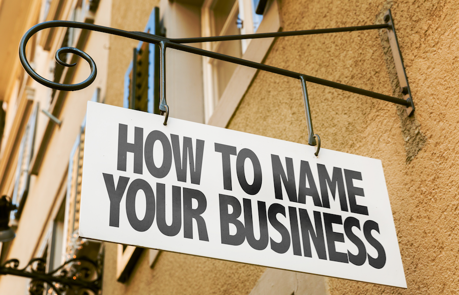 How to Name Your Business new website